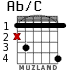Ab/C for guitar