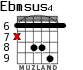 Ebmsus4 for guitar