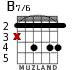 B7/6 for guitar